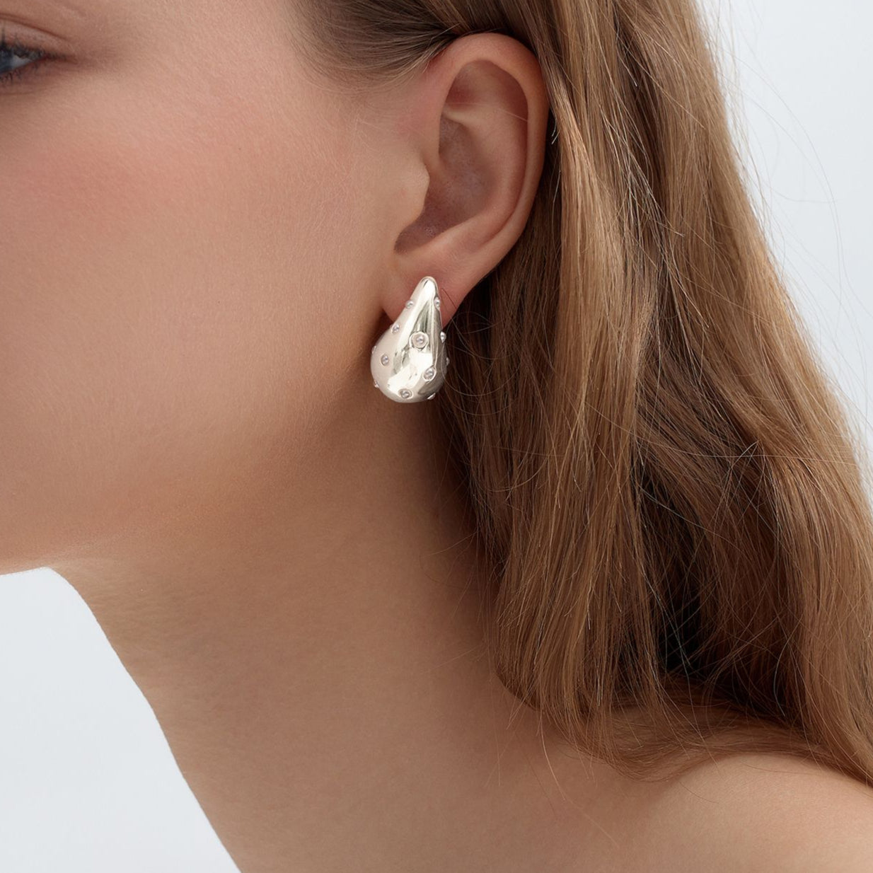 Mini Pearl Waterdrop Earrings