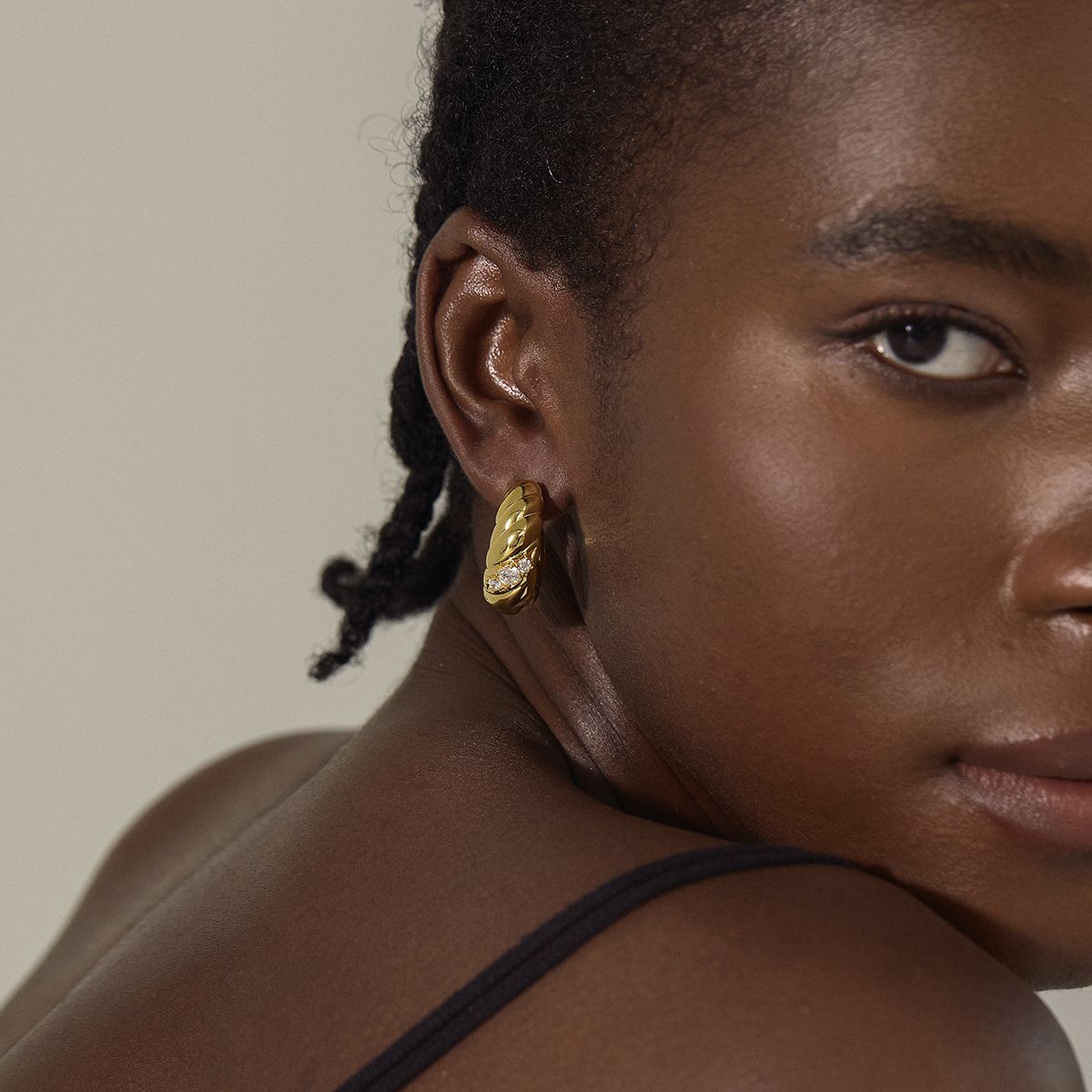 Luxe Twist Hoops