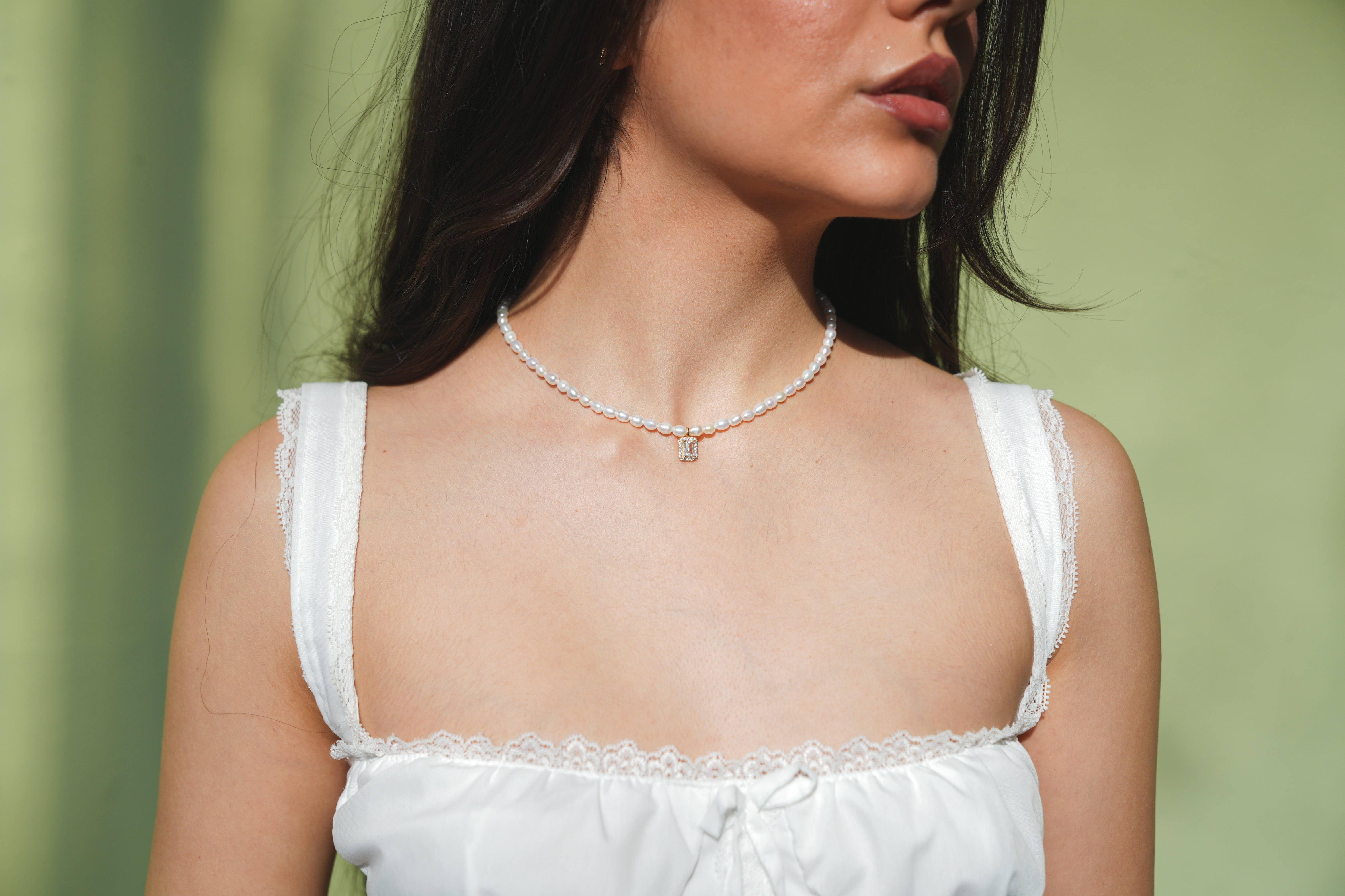 Celeste Pearl Necklace