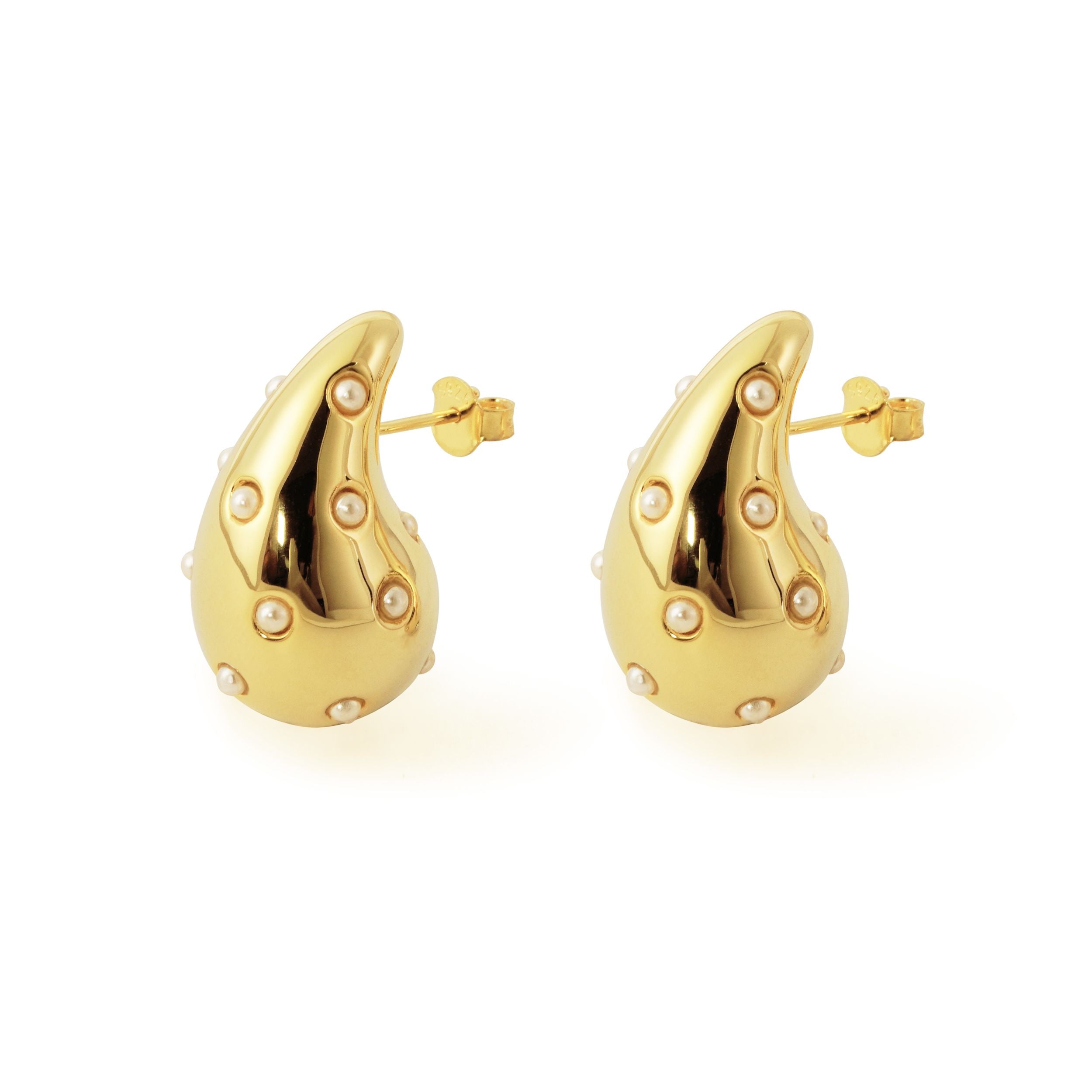 Mini Pearl Waterdrop Earrings