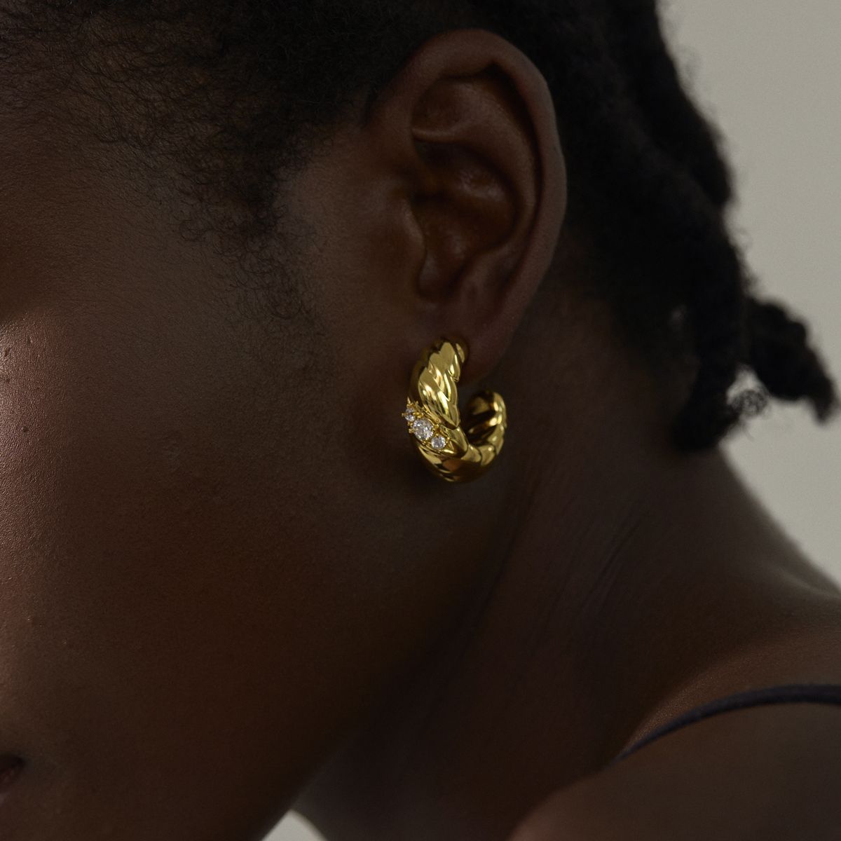 Luxe Twist Hoops